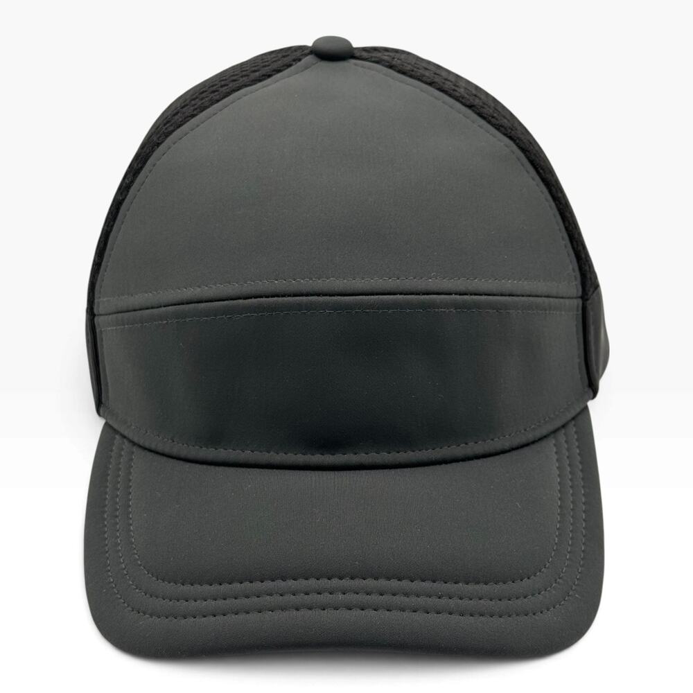 Lululemon Trucker Hat Black Mesh Back Adjustable Snapback Baseball Cap Unisex